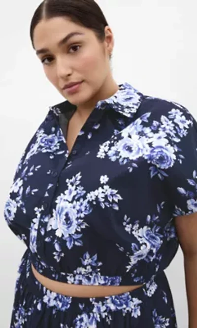 Vacay Floral Print Shirt