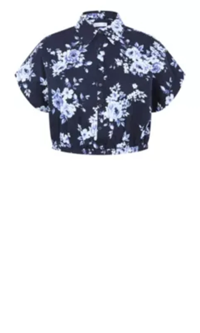 Vacay Floral Print Shirt