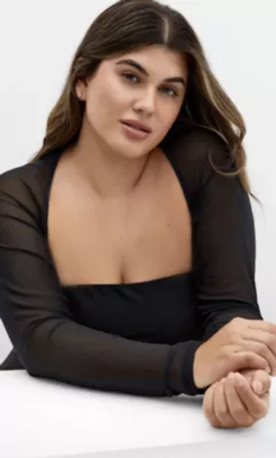 Mesh Love Shrug