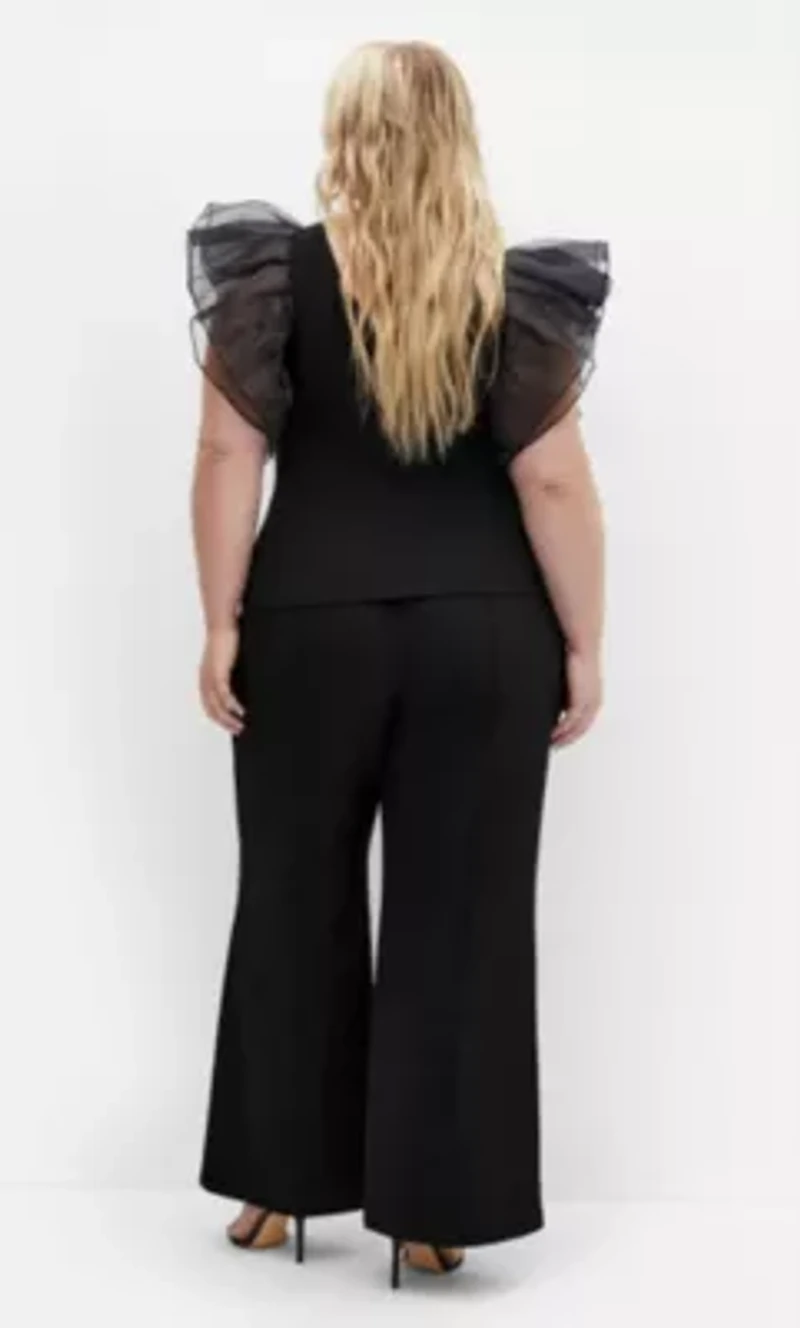 Sierra Ruffle Sleeve Top