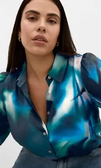 Hayley Haze Print Shirt