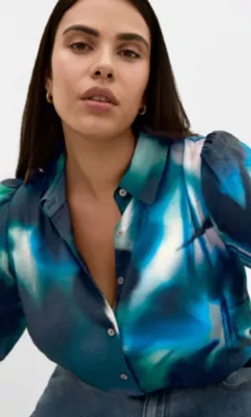 Hayley Haze Print Shirt