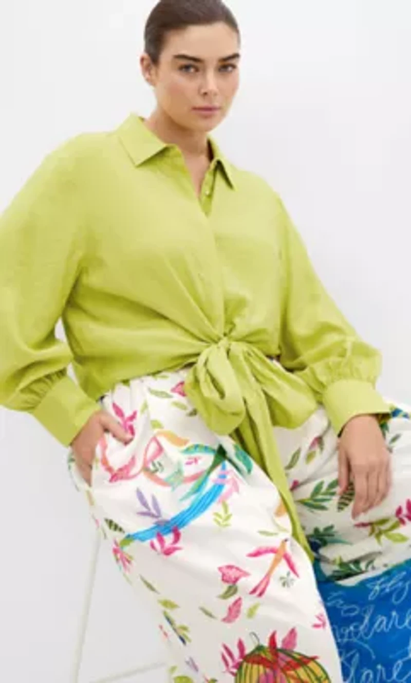Rosa Tie Shirt