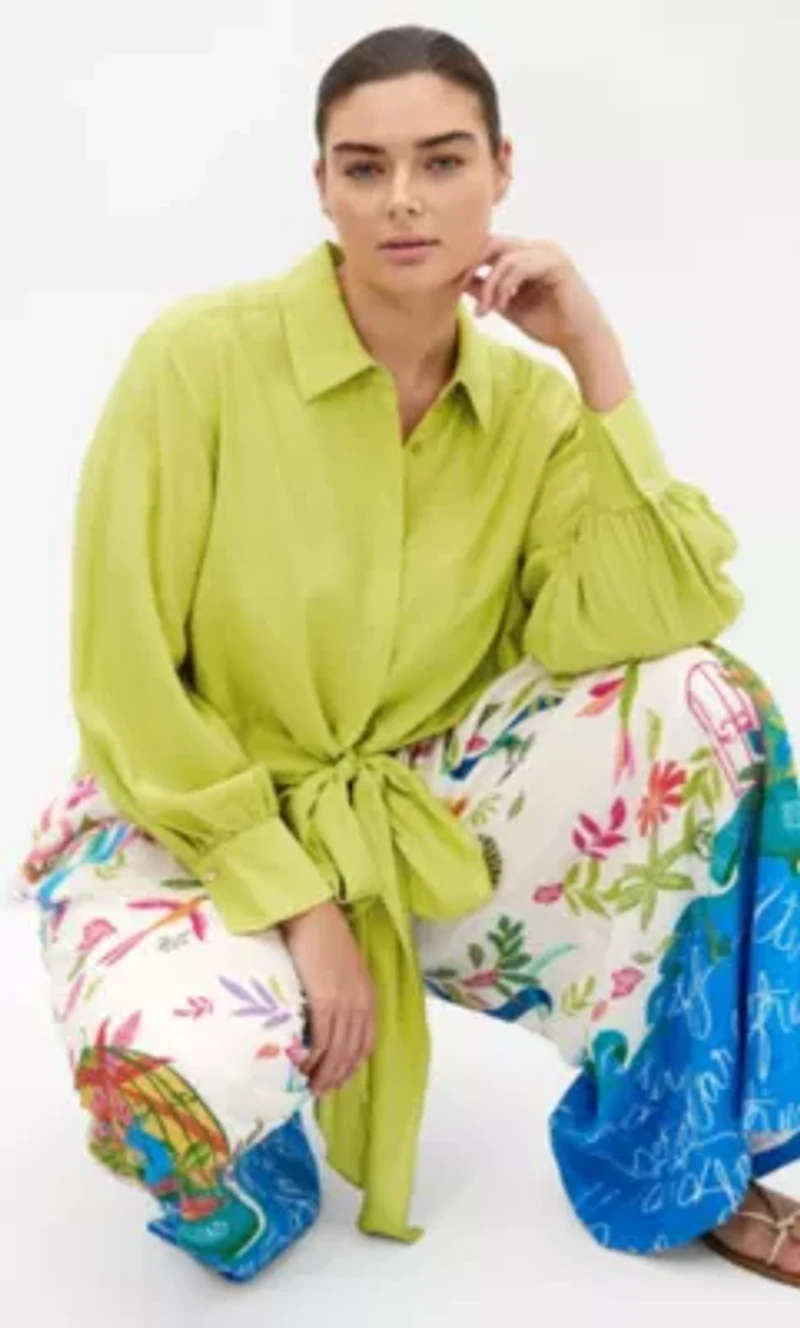 Rosa Tie Shirt