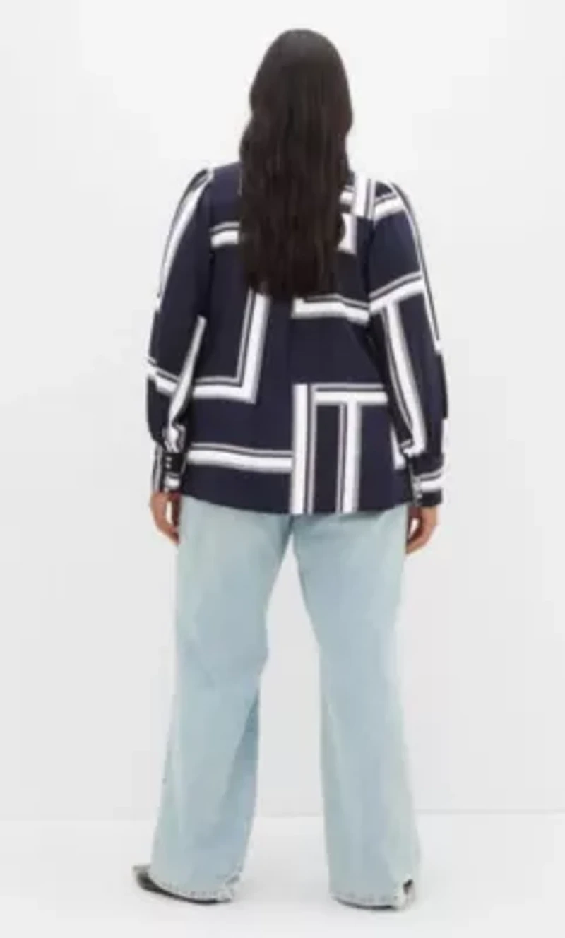 Hallie Print Shirt