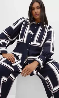 Hallie Print Shirt