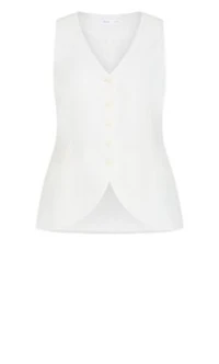 Devienne Linen Vest