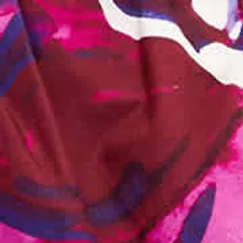 Holiday Bloom Print Midi Skirt