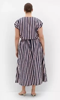 Holiday Bloom Print Midi Skirt