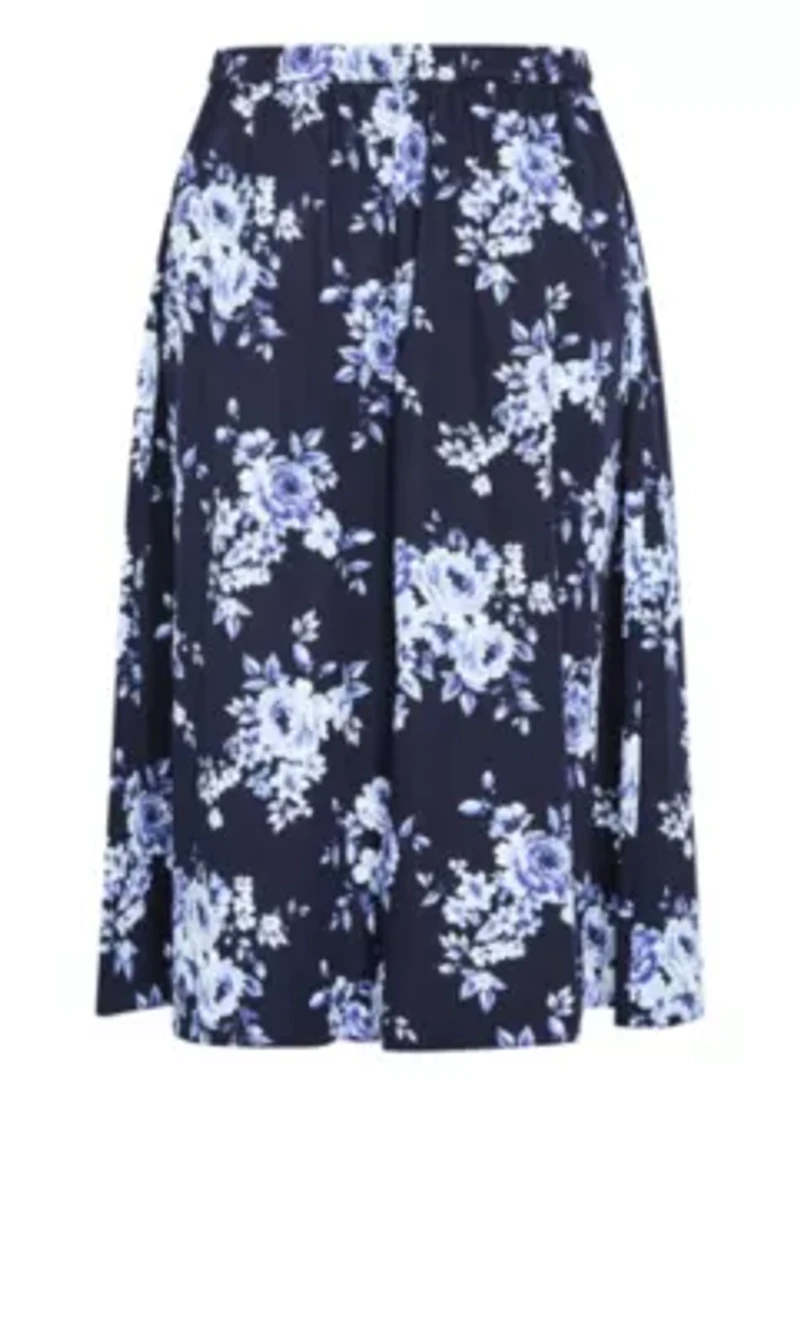 Vacay Floral Print Skirt