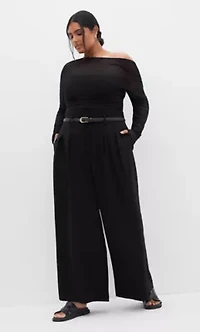 Abbie Wide Leg Pant