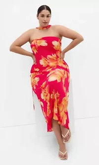 Soiree Print Maxi Skirt