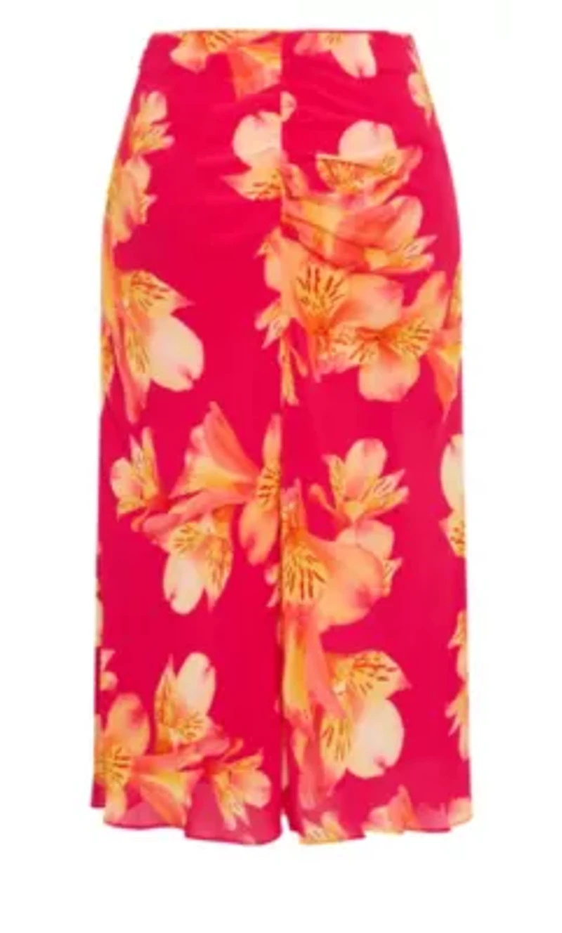 Soiree Print Maxi Skirt