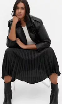 Selena Pleat Skirt