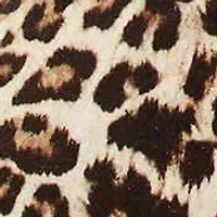 Animal Print Side Stripe Pant