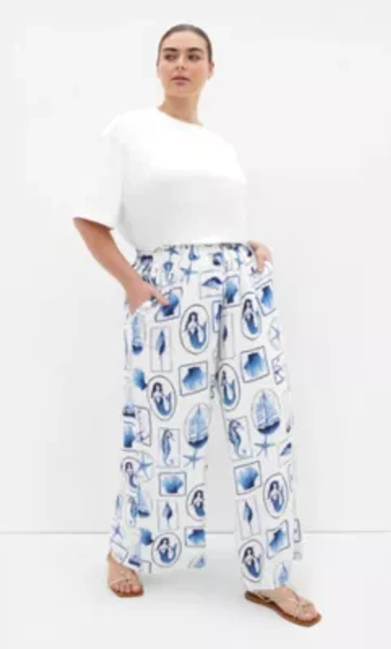 Liana Amalfi Print Pant