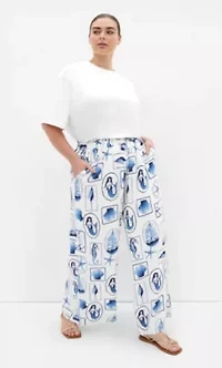 Liana Amalfi Print Pant