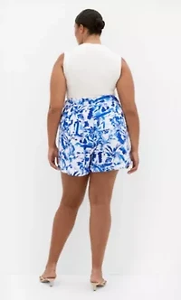 Palm Print Short
