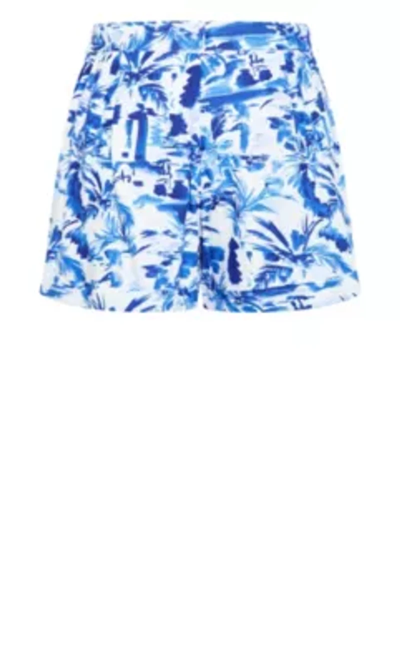 Palm Print Short