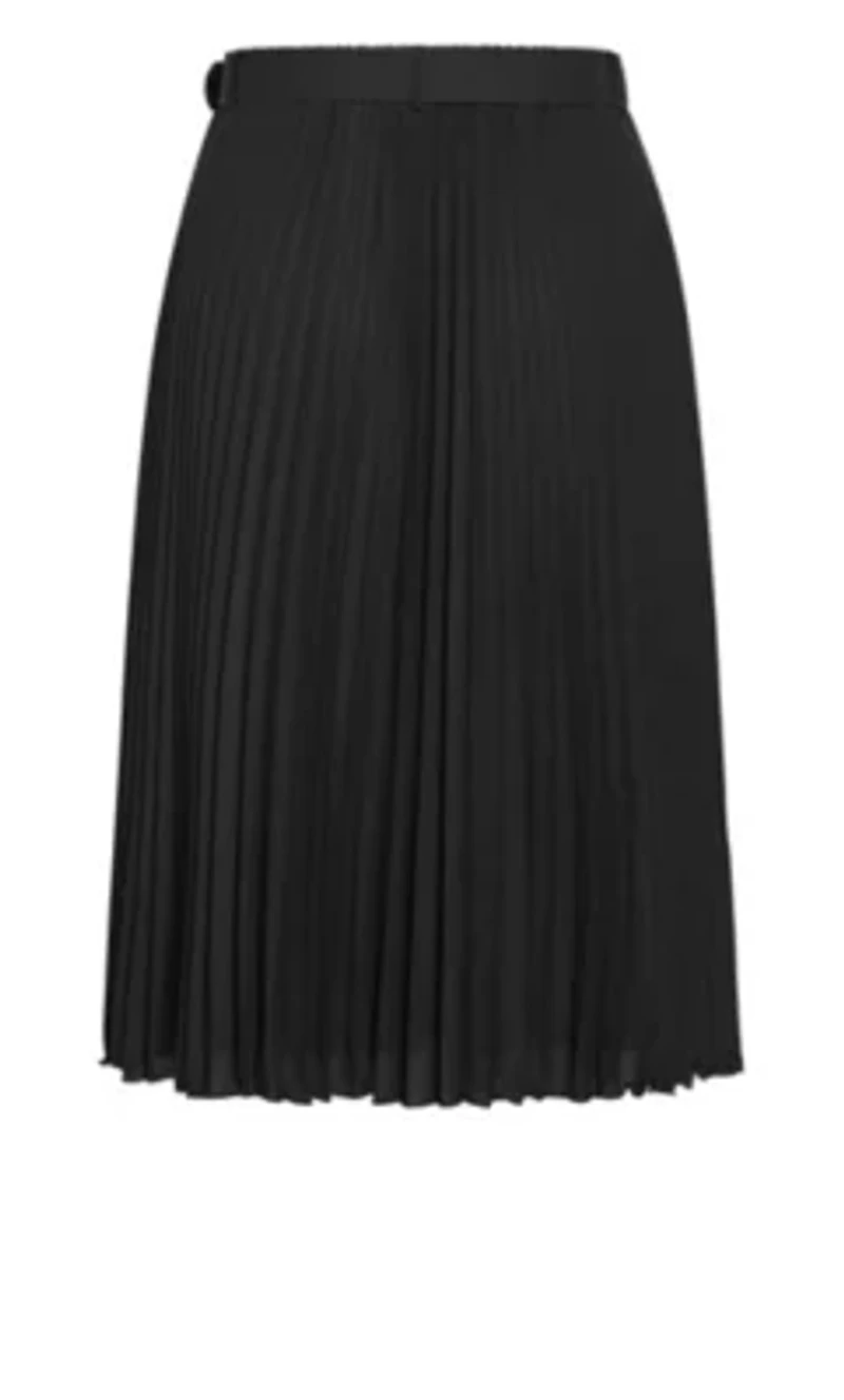 Petra Pleat Midi Skirt