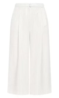 Pinstripe Wide Leg Pant
