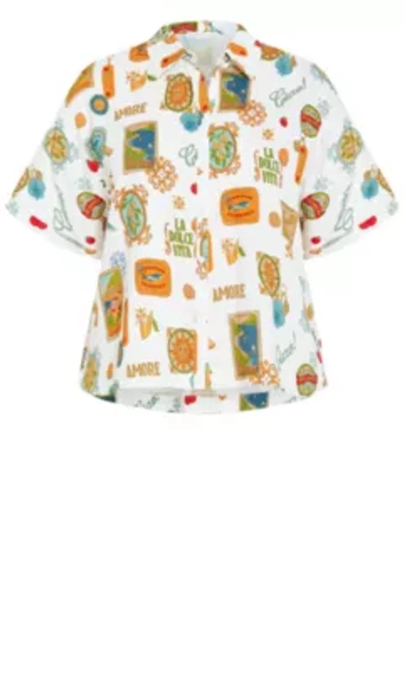 Amore Print Shirt