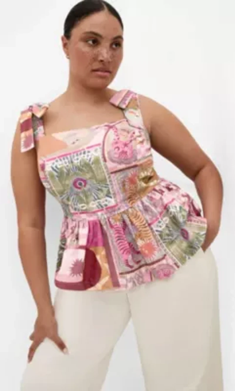 Isabel Print Top