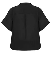Kalea Tie Front Shirt