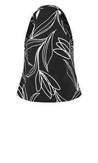 Shania Bloom Print Cowl Neck Top