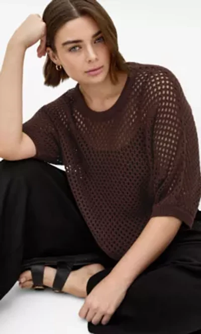 Crochet Knit Top