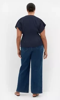 Zara Flutter Top