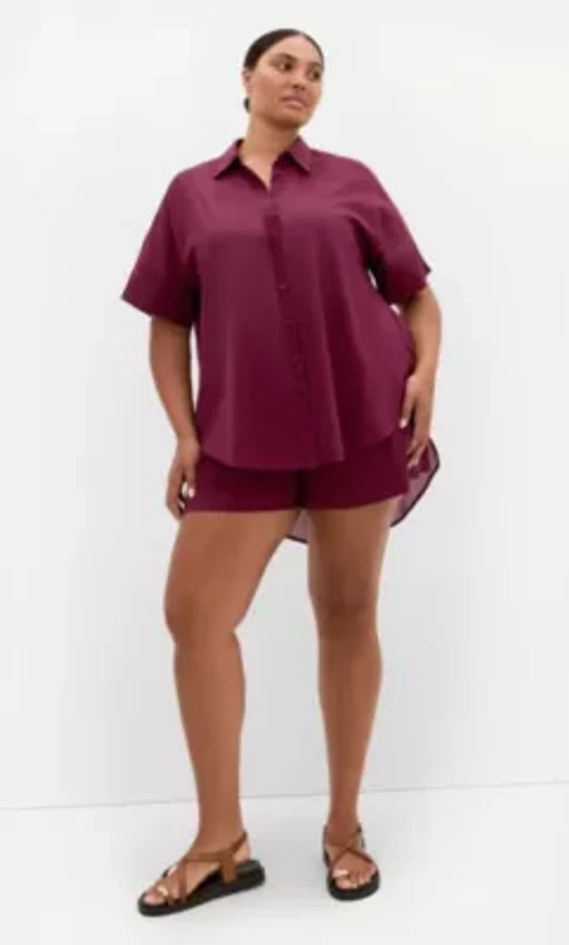 Lola Longline Cotton Shirt