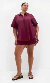 Lola Longline Cotton Shirt
