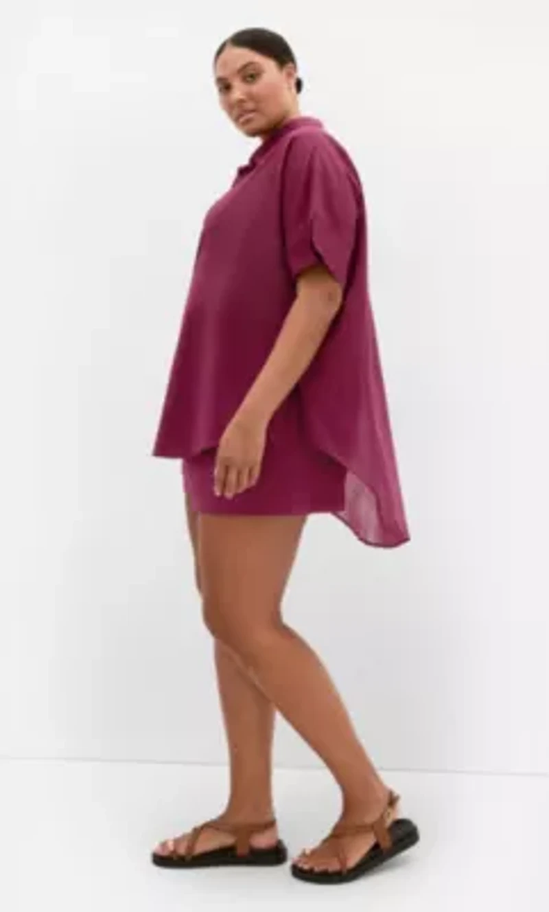 Lola Longline Cotton Shirt
