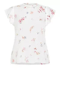Fleur Petal Print Top