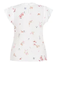 Fleur Petal Print Top