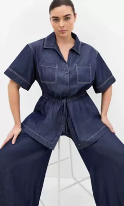 Mikayla Denim Shirt