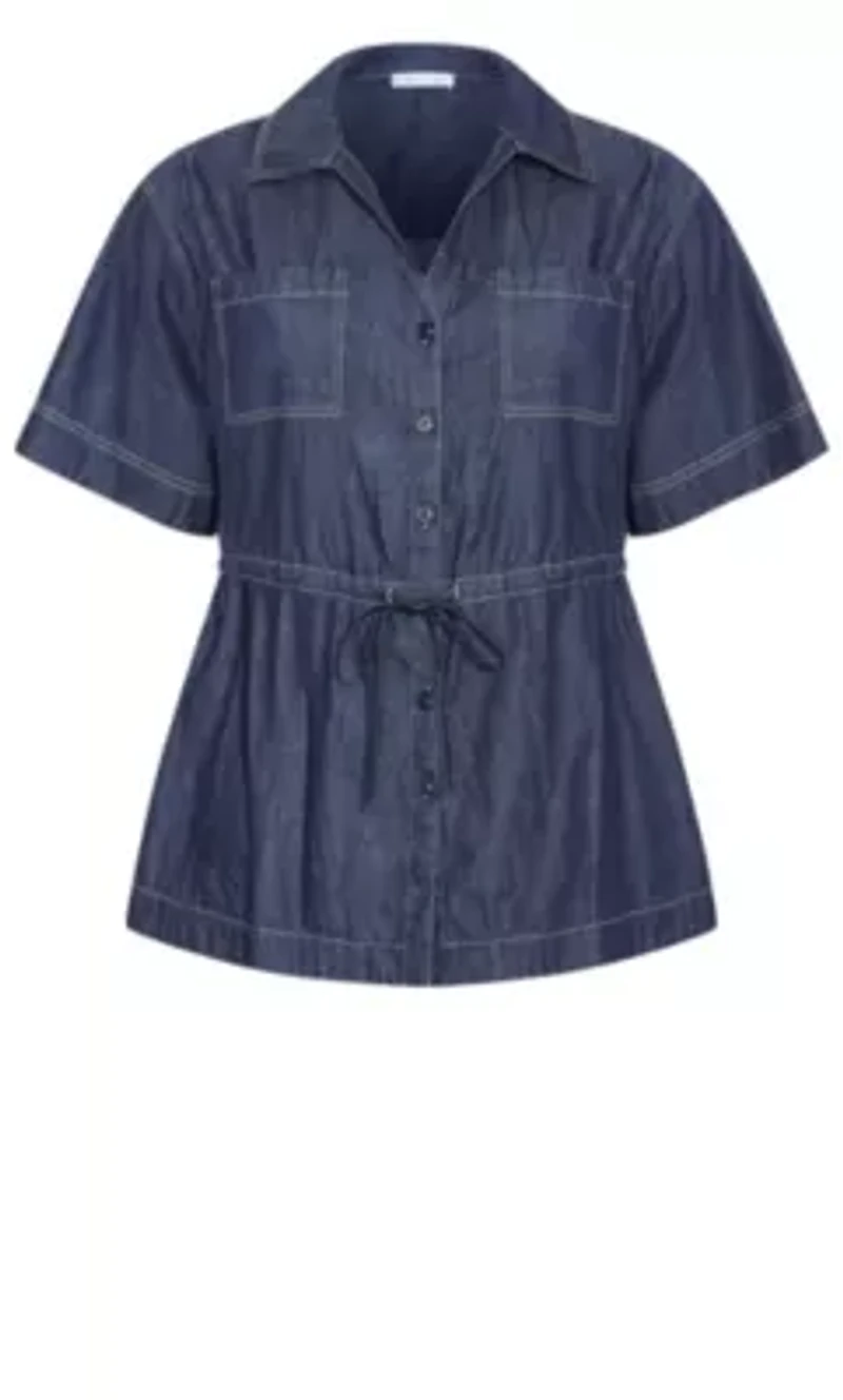 Mikayla Denim Shirt