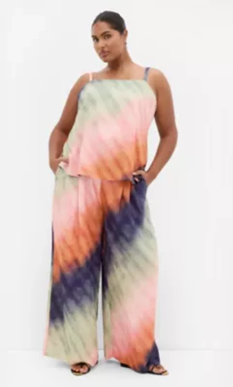 Sunset Ombre Print Cami