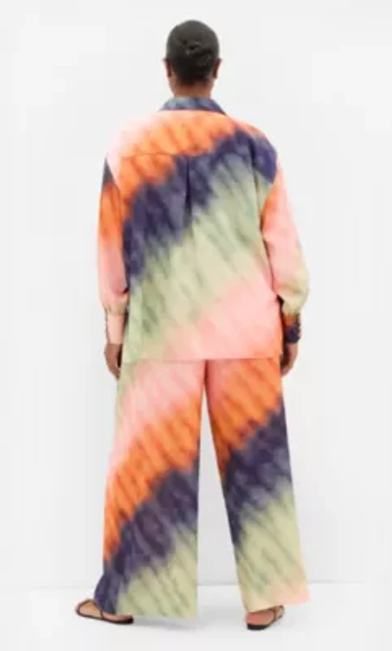 Sunset Ombre Print Shirt