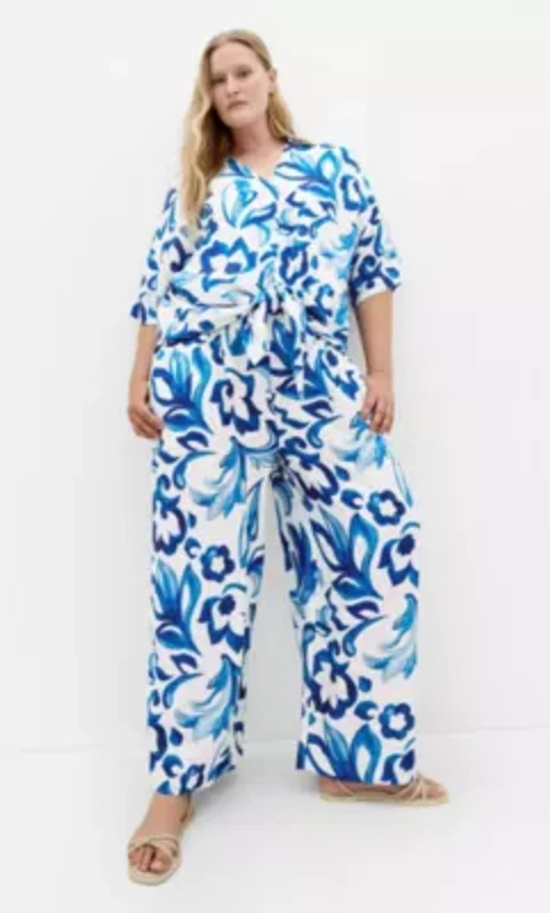Resort Print Pant