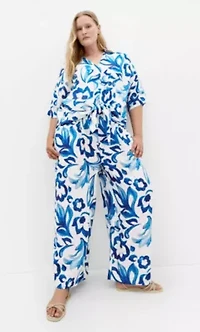 Resort Print Pant