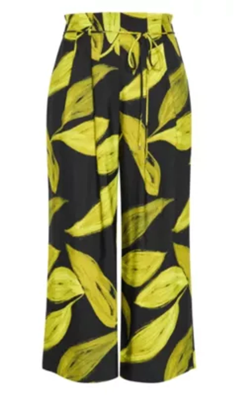 Shania Zest Print Wide Leg Pant