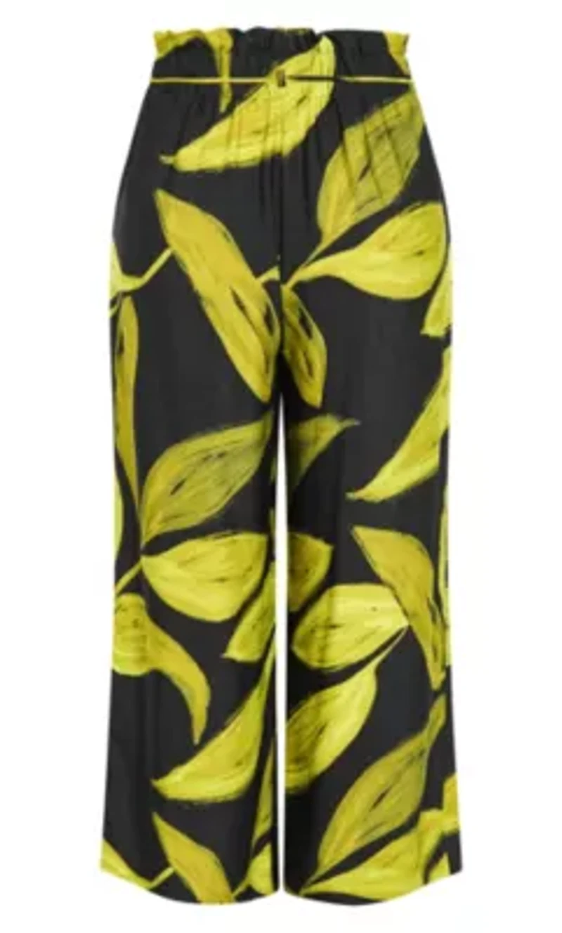 Shania Zest Print Wide Leg Pant