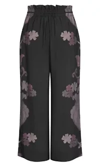 Eternal Side Print Wide Pant