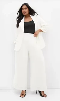 Abbie Fully Lined Wide Leg Pant