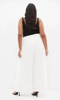 Abbie Fully Lined Wide Leg Pant