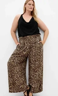 Resort Leopard Print Pant