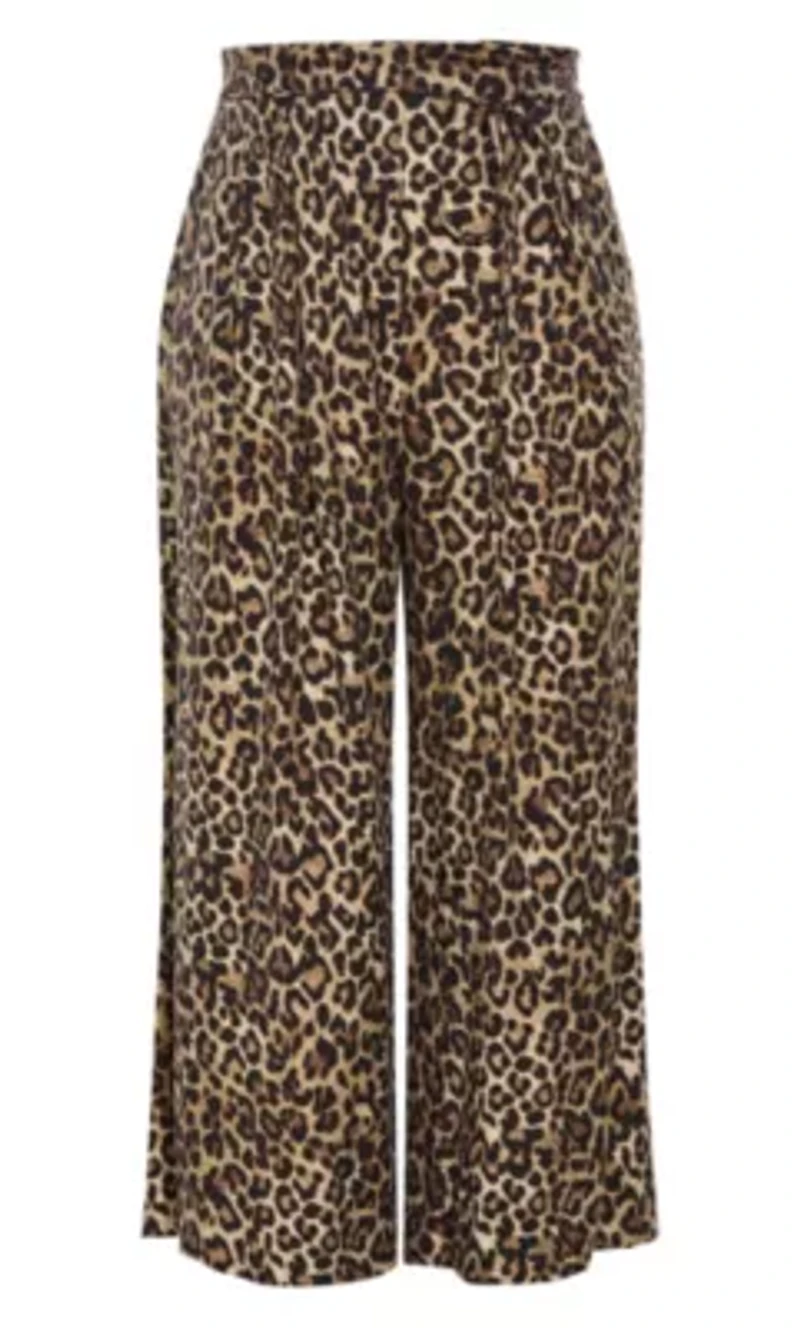 Resort Leopard Print Pant