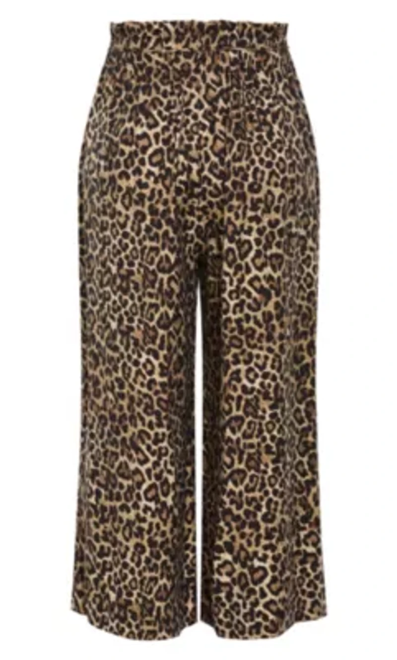 Resort Leopard Print Pant